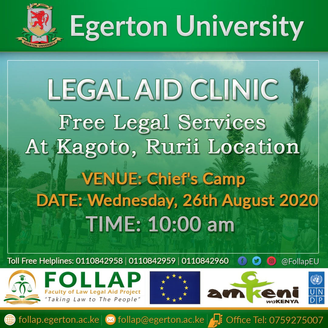 Kagoto - Rurii Location Legal Aid Clinic