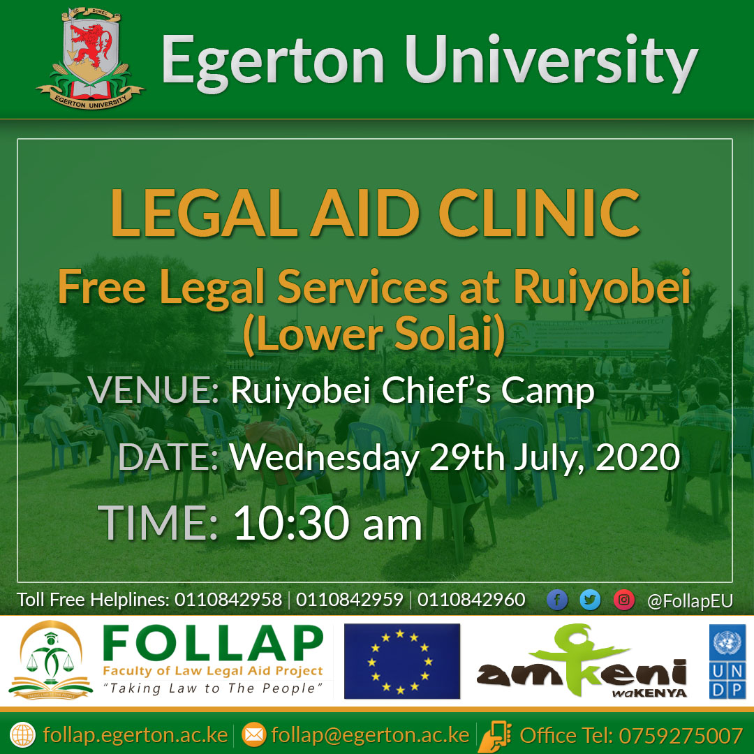 Ruiyobei Legal Aid Clinic