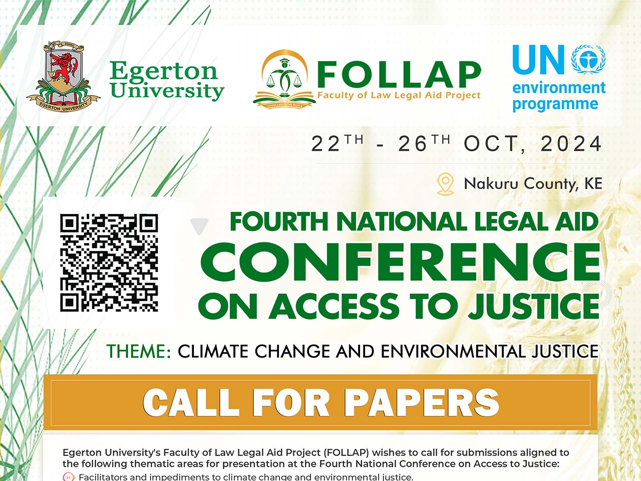 Fourth National Legal Aid Conference on Access to Justice