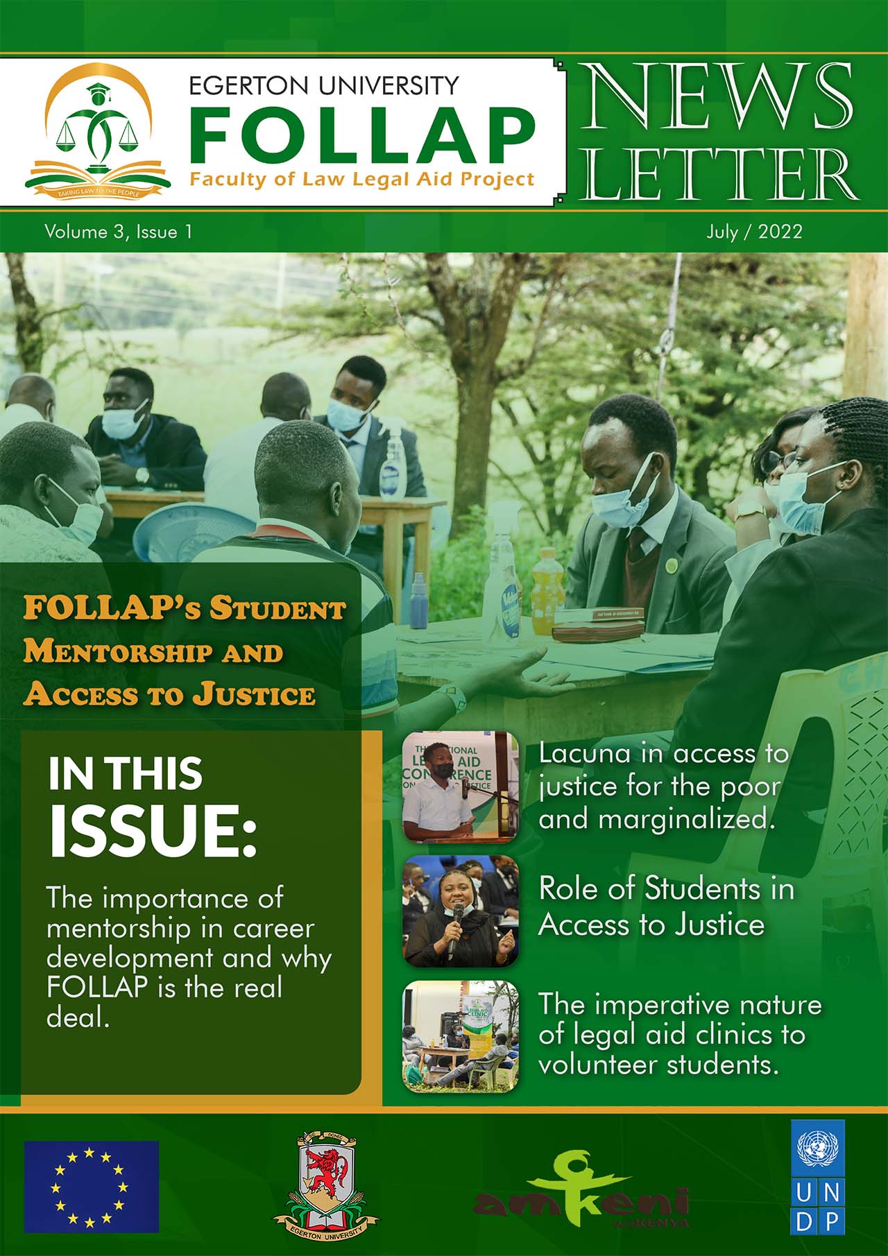 FOLLAP Newsletter: Volume 3, issue 1 of 2022