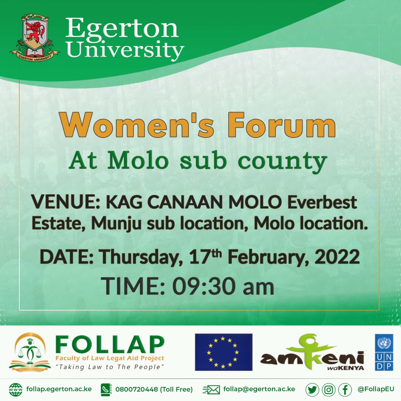 Molo Women's Forum